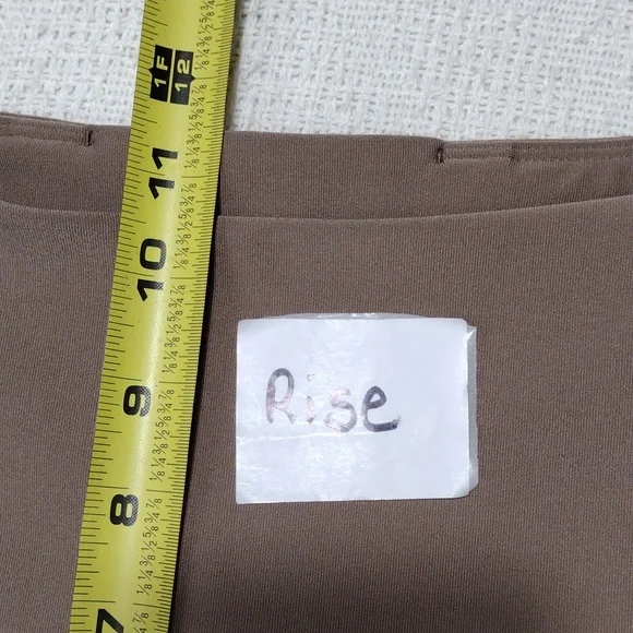 NWT Mpg Sport Avail Deep Taupe High Waisted Bike Short Women Size Small - Picture 5 of 10